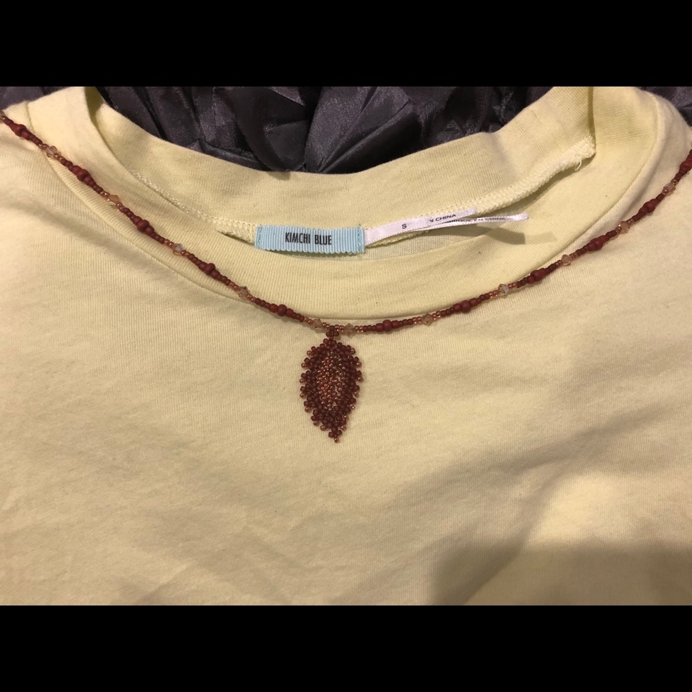 Kimchi Blue ruffle crop top from  Urban Outfitter - Picture 6 of 8